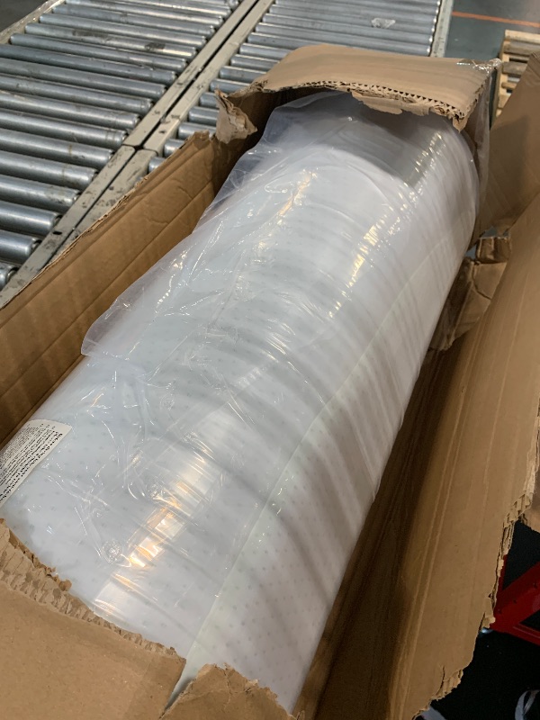 Photo 1 of **DAMAGED BOX** ZINUS 12 Inch Queen Green Tea Memory Foam Mattress [New Version], Fiberglass free, Medium Firm Feel, Zoned Pressure Relief, Certified Safe Foams & Fabric, Mattress in A Box