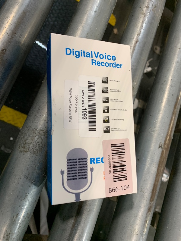 Photo 1 of ?64GB? 4800 Hours Voice Activated Recorder - Tallkcoder Dictaphone Recording Device MP3 Records with Playback, Digital Voice Recorder with AI Noise Reduction for Lectures Meetings Interviews Work