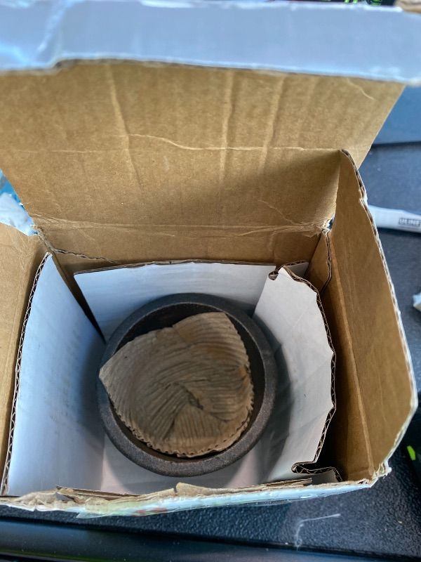 Photo 1 of ***MISSING PARTS*** Zassenhaus Cast Iron Spice Grinder Set with Beech Wood Lid, Spice Mill, Herb and Seed Grinder, 3 Inches (Black)