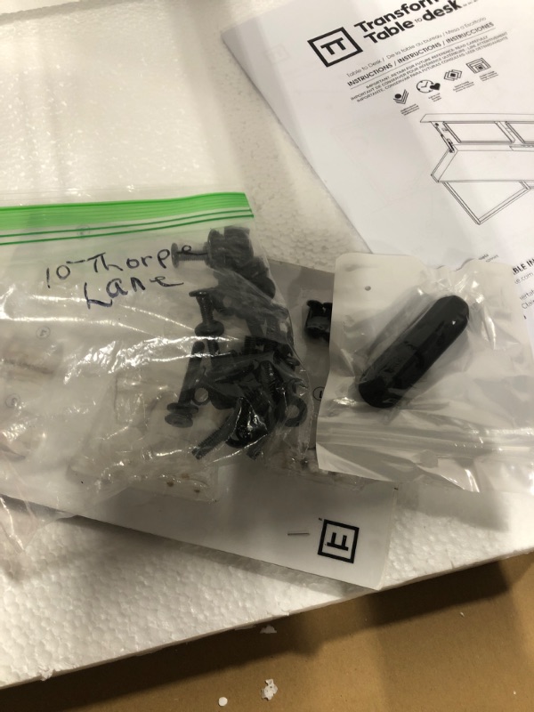 Photo 1 of ******* BRAND NEW ITEM ***********Transformer Table to Desk – Expandable Dining Table to Computer Desk, Work-from-Home Office Desk, Gaming Desk, Study Desk, Space-Saving Adjustable Furniture (1 Unit)