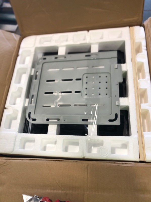 Photo 1 of ** USED / TESTED FUNCTIONAL********** Midea MLTW09M1BWW Portable Washer with 6 Cycles, Drum Clean, Quick, Stainless Steel Tub, Transparent Lid, LED Display Washing Machine, 0.9 cu. ft, White