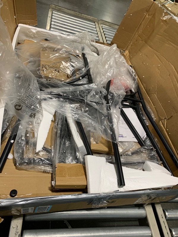 Photo 1 of *PARTIAL SET*
GarveeHome Dining Table, Kitchen Table with Upholstered Chairs and Bench, Wood Rectangular Dining Table for Small Space, Apartment, Dinner, Rustic Brown