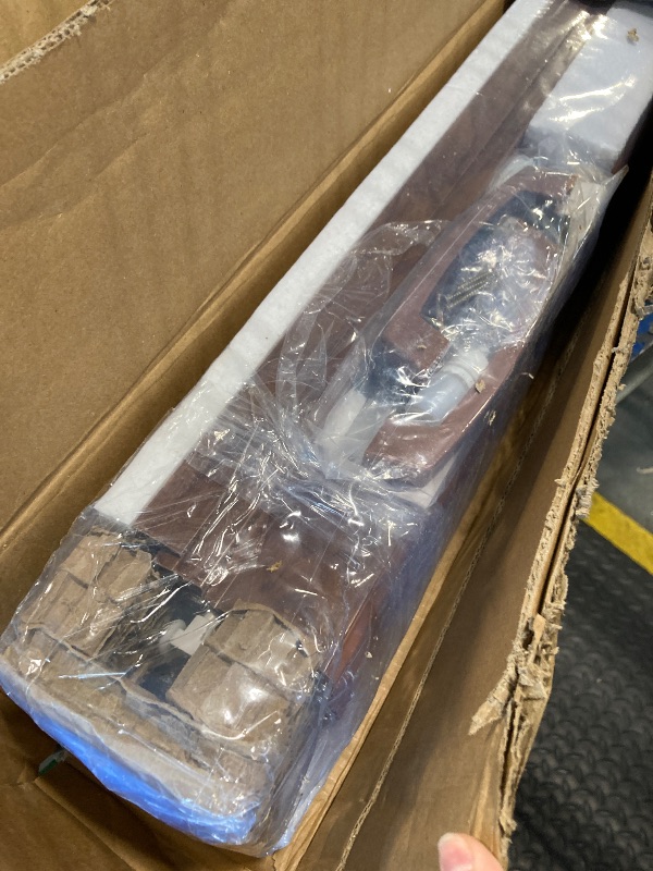 Photo 1 of ***FACTORY SEALED*** 48" W Premium Foldable Accordion Doors, Double Walled Heavy Duty Folding Doors for Interior, Privacy Room Divider, Walnut