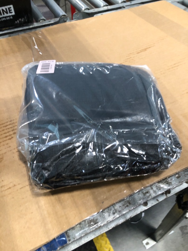 Photo 1 of 2 Packs Vinyl Card Tablecloth with Flannel Backing 34x34 inch - Waterproof Plastic Picnic Table Cover for Square Folding Table Cloth with Elastic Corners, Black