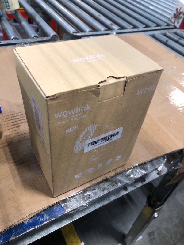 Photo 1 of [Built-in Apps & 2025 Upgraded] Mini Projector with WiFi 6 and Bluetooth 5.4 Support 4K 1080P Auto Keystone 180° Rotatable Projector Portable Compatibile with HDMI/TV Stick/Memory Stick/Laptop, Black