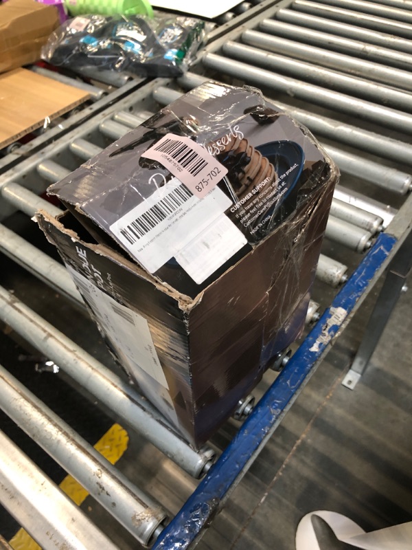 Photo 1 of ***CORD MISSING***Party Desserts Electric Fondue Pot Set with 2 Pots, Melting Chocolate Warmer for Dipping, Candy & Chocolate Melting Pot, Fondue Pot Electric Set, Fondue Forks Included, 2.5 Cups, Brown