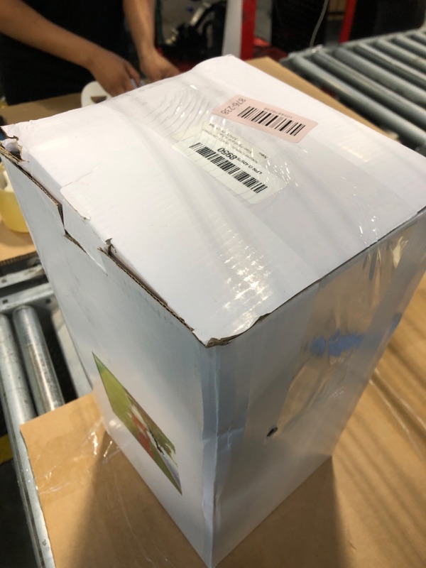 Photo 1 of ***MAJOR DAMAGE*** Noegrus Realistic Resin Fire Hydrant Statue for Potty Training Dogs - Dog Fire Hydrant Pee Post, Weather-Resistant Garden Decor,Outdoor Garden & Lawn Ornament (Suitable for Small Dogs;13.1In;Silver)