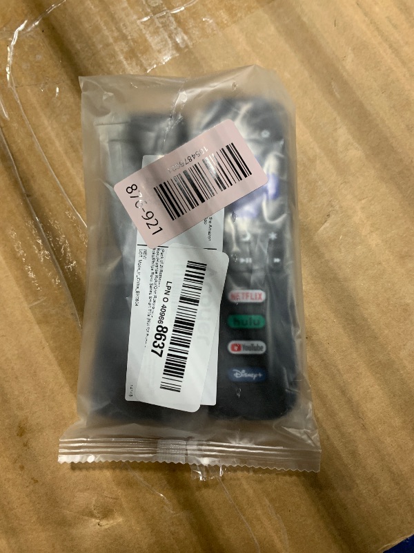 Photo 1 of (Pack of 2) Replacement Remote Control Only for Roku TV, Compatible for TCL Roku/Hisense Roku/Onn Roku/Sharp Roku/Element Roku/Westinghouse Roku/Philips Roku Smart TVs (Not for Roku Stick and Box)