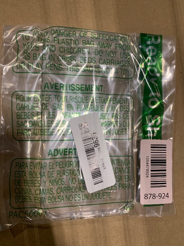 Photo 1 of ** 1 pack ** ivoler 3-in-1 Clear Case Designed for iPhone Air 6.5" / iPhone 17 Air 6.5'' 2025 with 2 Pack Tempered Glass Screen Protector, Military Shockproof Hard Back Slim for iPhone 17 Air Cover - Clear