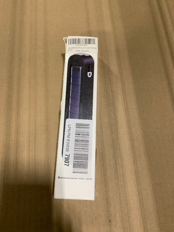 Photo 1 of ** NO USB CABLE ** SIOLAXEN Solar Rechargeable LED Magnetic Work Light Bar 5500mAh,6500K Daylight Portable Emergency Lighting for Home Power Outages,Camping,Automotive Repairs,Under Hood & Workshop