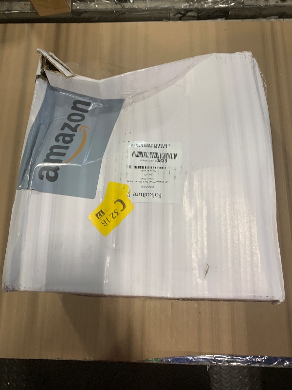 Photo 1 of ** DAMAGE TO THE BOX ** Folkulture Salad Bowl or Wooden Bowl for Kitchen Island | (11") Large Bowl or Fruit Bowl Kitchen Essentials | Ribbed Salad Bowl Food | Mango wood Natural Salad bowl for serving