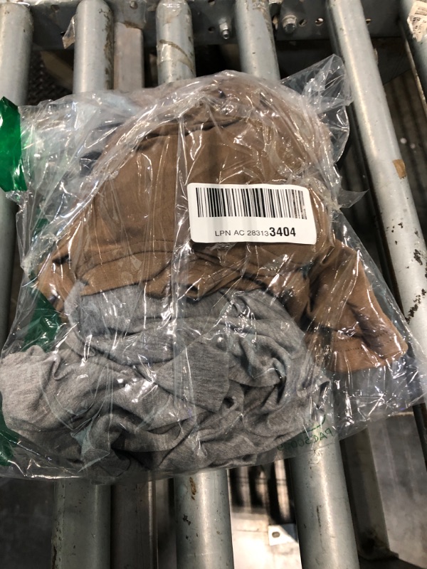 Photo 1 of ***missing parts***Oakgarden 4 Pack Women's Nursing Breastfeeding Shirts with Zipper Cotton Loose Fit Short Sleeve Maternity Top Nursing Clothes(Brown, White, Light Gray, Black,Medium)