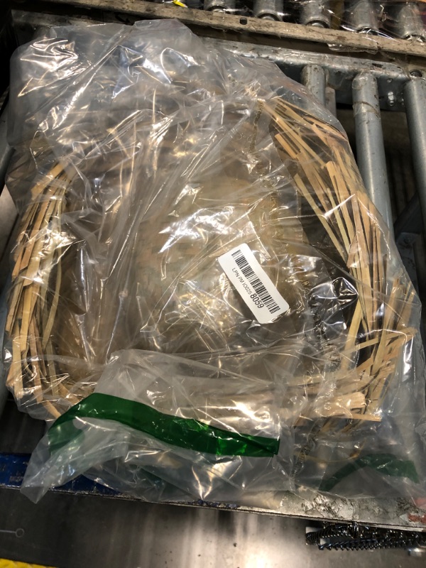 Photo 1 of ***3 pieces missing*** Patelai 4 Pcs Hawaii Straw Hat Pava Hat Puerto Rico Pava Scarecrow Costume Accessory Beachcomber Hats for Costume Halloween(Dark,Classic Style)