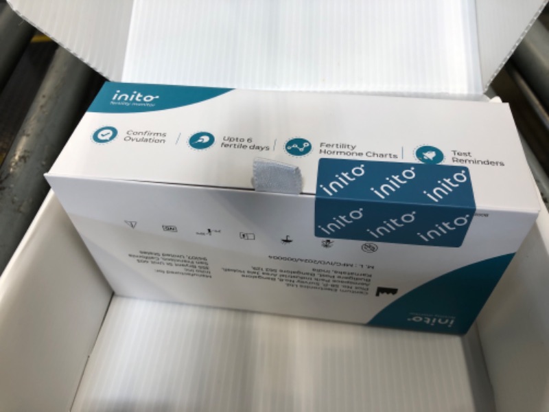 Photo 1 of ***missing parts***Inito Fertility Monitor & Hormone Tracker for Women | Estrogen, LH, PdG (Urine Metabolite of progesterone), FSH | Track and Confirm Ovulation | Includes 15 Strips (Compatible with iPhone 14 Pro)