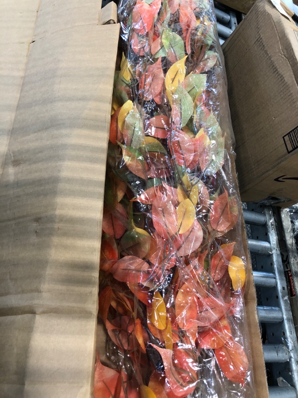 Photo 1 of ***similar item*** see pic***Nearly Natural 8ft Autumn Deluxe Maple Artificial Fall Tree - Harvest Season Decor - Indoor Faux Plant Display