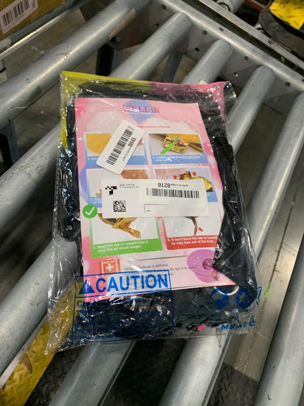 Photo 1 of [52 PCS] 16" Foil Black Letter Balloons 2 Sets of A-Z, Mylar Aluminum Hanging Alphabet for Graduation New Year eve Birthday Party Decorations