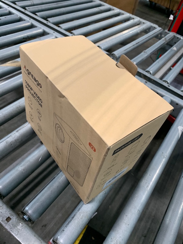 Photo 1 of [Electric Focus] Projector with WiFi and Bluetooth, Native 1080P 15,000 Lumens 4K Supported, Agreago Outdoor Movie Projector for Home Theater UP to 300", for iOS/Android/TV Stick/HDMI/USB