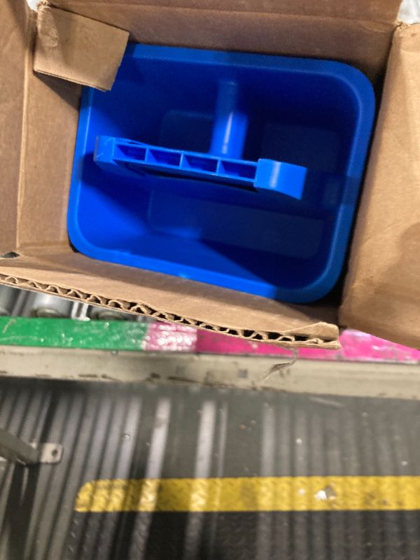 Photo 1 of ****PRICE 18.40****CORRECT ITEM****Storex Mini Classroom Caddy, Multipurpose Classroom Organizer with Handle, Blue, 12-Pack (01062U12C)