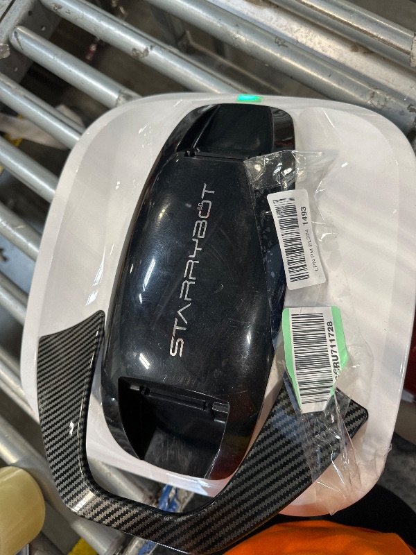 Photo 1 of *Minor Damaged - Check clerk notes*
Starrybot Cordless Robotic Pool Cleaner, Portable Swimming Robotic Pool Vacuum Self-Parking Technology,150Mins Runtime,Pool up to 900 Sq.Ft, Ideal for Above-Ground Pools