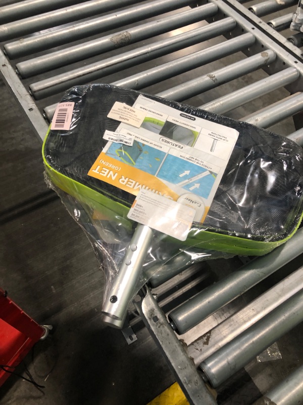 Photo 1 of (02 pack) EcoNour Large 17.5" Swimming Pool Net | Heavy Duty Pool Leaf Catcher for Pool Cleaning | Reinforced Double Layer Leaf Skimmer Net for in and Above Ground Pools | Leaf Rake Net for Pond