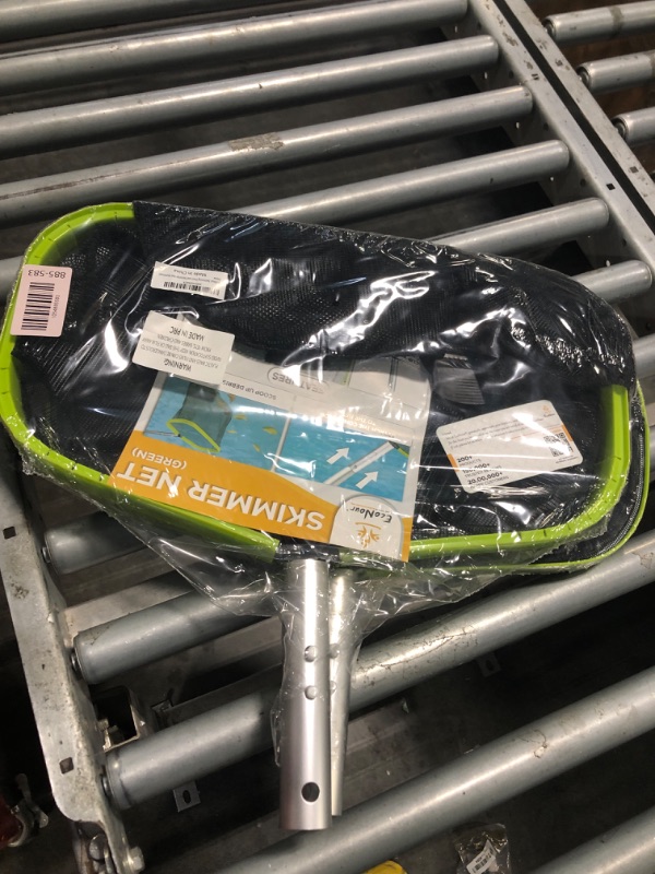Photo 1 of ***02 PACK***EcoNour Large 17.5" Swimming Pool Net | Heavy Duty Pool Leaf Catcher for Pool Cleaning | Reinforced Double Layer Leaf Skimmer Net for in and Above Ground Pools | Leaf Rake Net for Pond