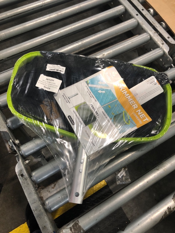 Photo 1 of ***02 PACK***EcoNour Large 17.5" Swimming Pool Net | Heavy Duty Pool Leaf Catcher for Pool Cleaning | Reinforced Double Layer Leaf Skimmer Net for in and Above Ground Pools | Leaf Rake Net for Pond