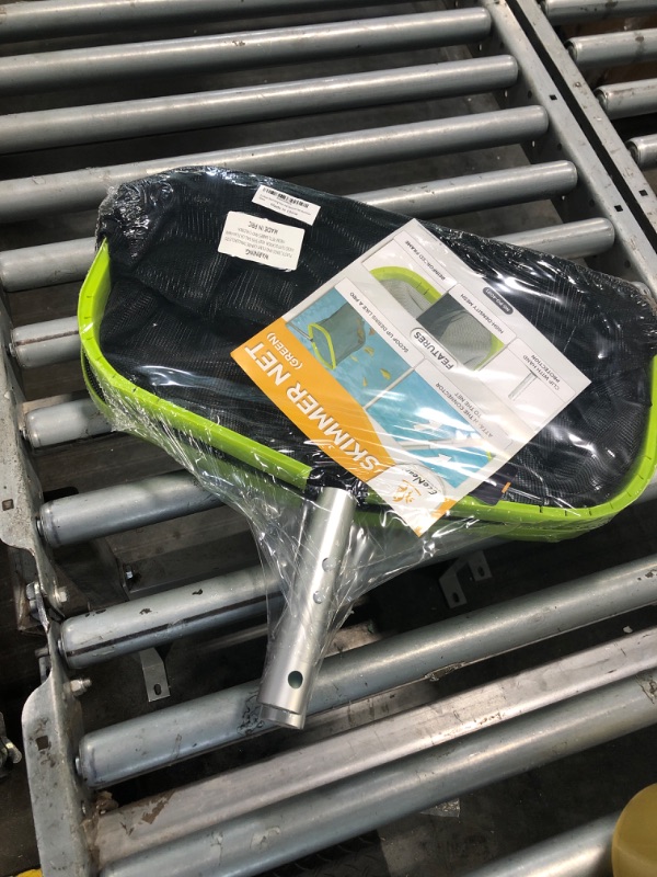 Photo 1 of ***02 PACK***EcoNour Large 17.5" Swimming Pool Net | Heavy Duty Pool Leaf Catcher for Pool Cleaning | Reinforced Double Layer Leaf Skimmer Net for in and Above Ground Pools | Leaf Rake Net for Pond