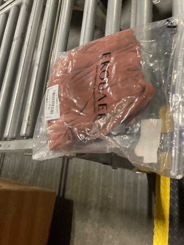 Photo 1 of *** missing top*** Ekouaer Lounge Sets for Women Short Sleeve Tops and Long Pants Soft Comfy Pajamas Set 2 Piece Outfits,Camel,L