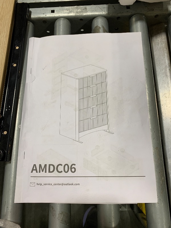 Photo 1 of ******* SOME SCREWS MAY BE MISSING ***** Marsail Fluted 5-Drawer Tall Wooden Dresser, Smooth Gliding Drawers & Large Capacity Storage Space, Modern Organizer Cabinet for Bedroom or Hallway, Natural Oak