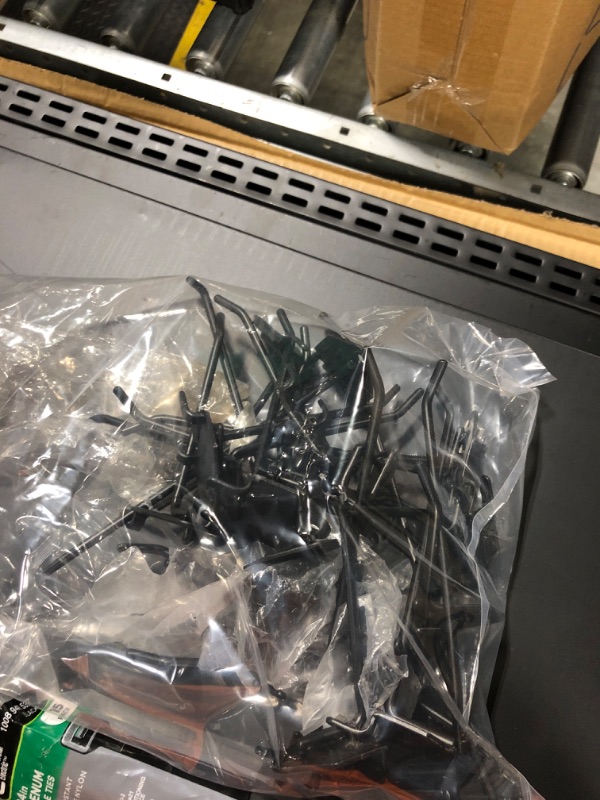 Photo 1 of **** MISSING SOME SCREWS ****** GONDOLA peg board shelf**SCRATCHES****HAS BEEN USED########