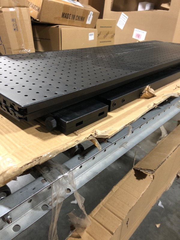 Photo 1 of **** MISSING SOME SCREWS ****** GONDOLA peg board shelf**SCRATCHES****HAS BEEN USED########