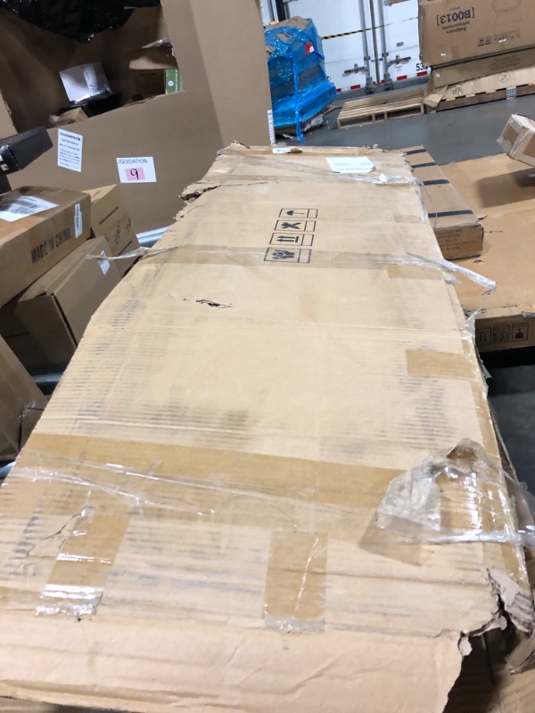 Photo 1 of **** MISSING SOME SCREWS ****** GONDOLA peg board shelf**SCRATCHES****HAS BEEN USED########