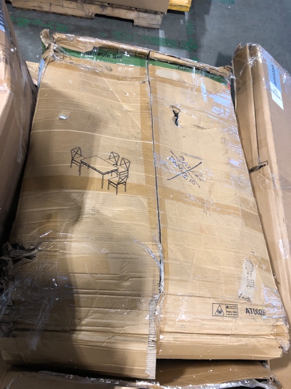 Photo 1 of ***** SALE IS FINAL ****** NO RETURN ******** BULK PARTS****** VEVOR CARPET TILES , *****PARTIAL FURNITURE *****SETS, RECLINER, BIG AND SMALL CONTROL ARMS, AND TABLE SET, LARGE ROUND TABEL#######