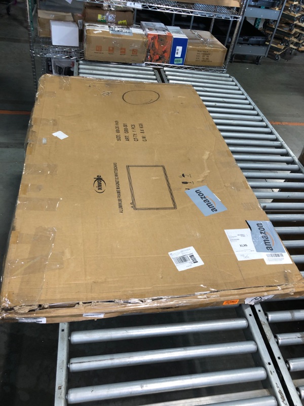 Photo 1 of **** HAS A FEW DENTS****** XIWODE Large Magnetic Dry Erase Board?Whiteboard for Wall, 36 x 60 inches, Whiteboard Marker Board Writing Board?Silver Aluminum Frame, Durable? for Home School & Office