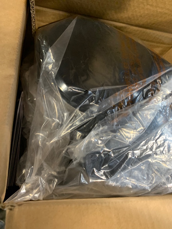 Photo 1 of ***CORRECT ITEM*****BLACK+DECKER 12 Cup Thermal Programmable Coffee Maker with Brew Strength and VORTEX Technology, Black/Steel