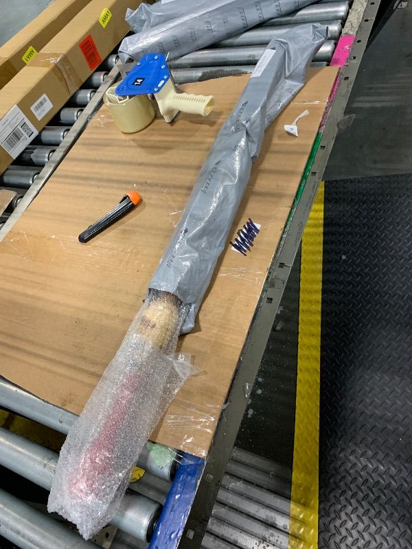 Photo 1 of 24"/ 25-oz Heavy Weight One Handed Baseball & Softball bat with Solid Pro Maple Wood for to Improve Strength, bat Speed, Overall Swing Trainer and Adult in Barrel Size 2.25 with Flame Work