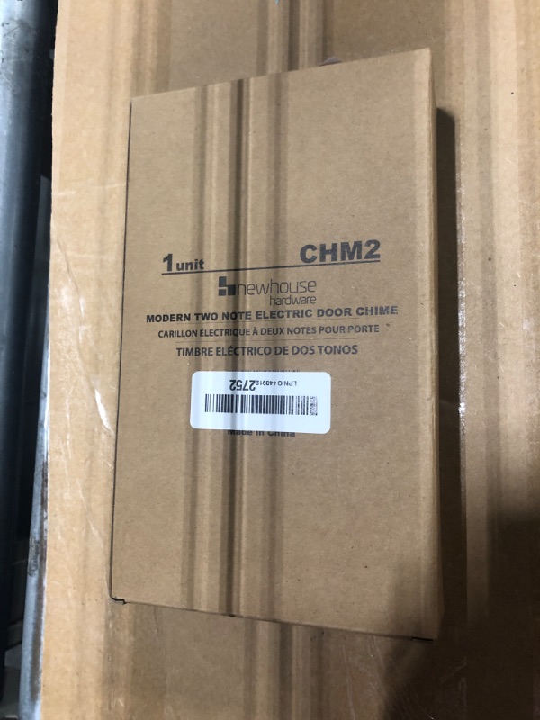 Photo 1 of ?Newhouse Hardware CHM2 Door Chime, White
