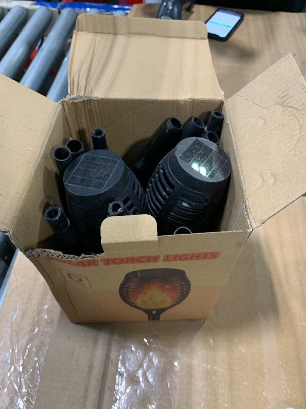 Photo 1 of IkeeRuic Solar Lights Outdoor, Solar Torch Light with Flickering Flame for Halloween Decor, Solar Garden Lights, Waterproof Outdoor Lighting, Flame Torches for Outside Patio Pathway Yard Decorations