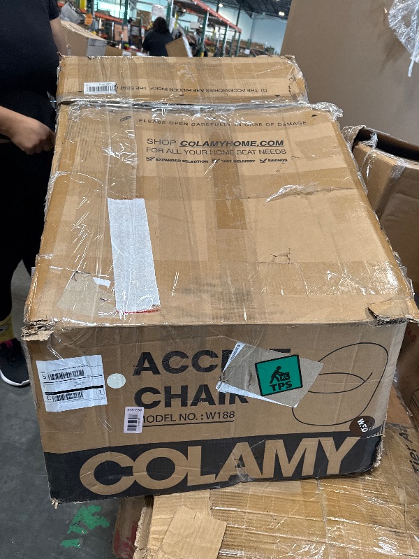 Photo 1 of ** MISSING ONE**Swivel Barrel Accent Chair Set of 2, 360 with Hidden Storage, Modern Small Round Accent Chair for Living Room/Bedroom - Beige