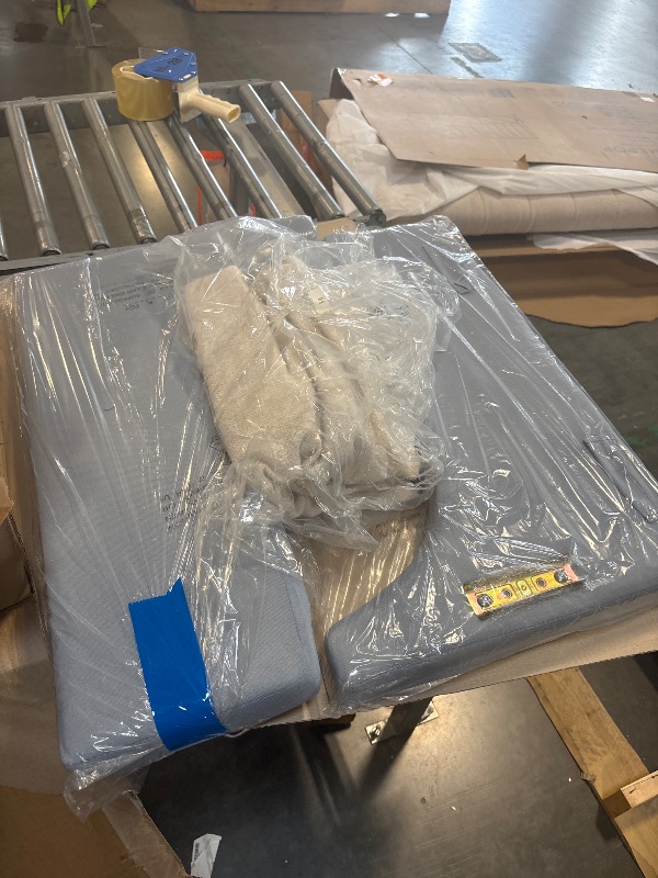 Photo 1 of ****SIMILAR**** KISLOT Upholstered Dining Chair with Casters Washable Cover Side Deskchair with Rollers for Diningroom, Living Room