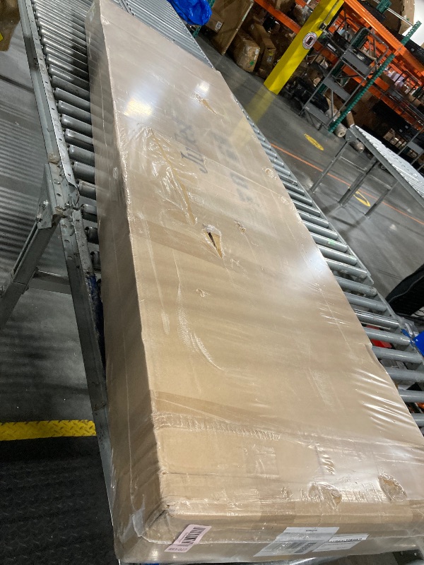 Photo 1 of **FACTORY SEALED** JUBEST 60"x 80" Sliding Closet Door, 3-Lite Frosted Glass Bypass Door with Hardware Kit & Matching Fascia, Pre-Drilled MDF Panel with Water-Proof PVC Surface, Easy to Install, Black