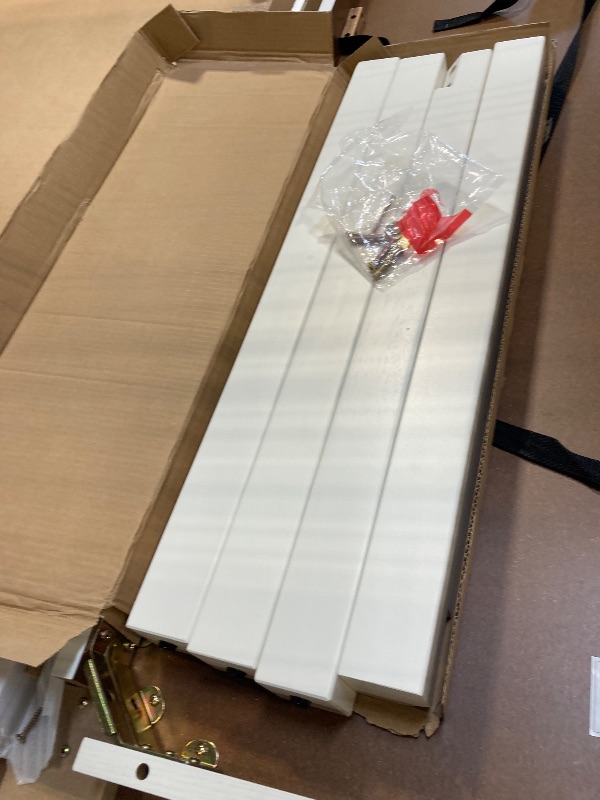 Photo 1 of **BROKEN**COLAMY Wooden Dining Table for 6, Rectangle 60 Inch Kitchen Table with Wood Legs, Farmhouse Dinner Table for Dining Room, White