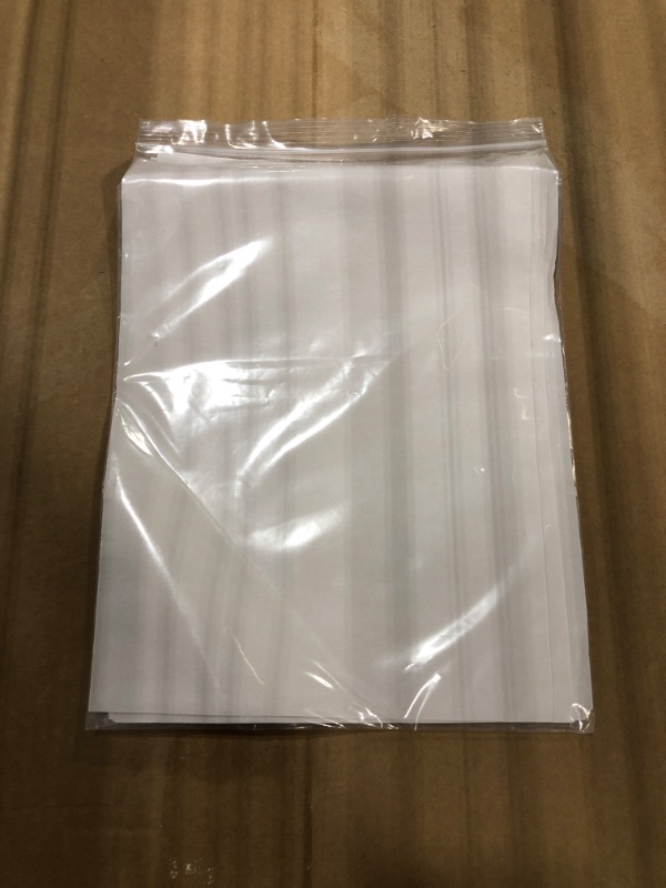 Photo 1 of ****** MISSING 1***** Biaungdo 6 Pcs Self Adhesive Felt Sheets, White Felt Sheet with Adhesive Backing, 8 x 12 Inch Felts Fabric Peel and Stick Felts Liners for Arts Crafts Drawer Jewelry Box(A4 Size)