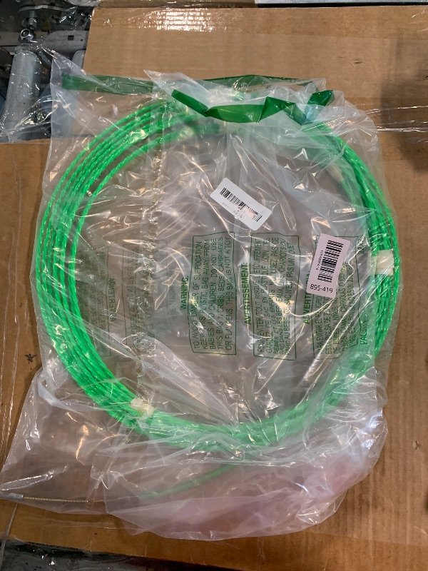 Photo 1 of ***** ONLY FISH CABLE******* Fish Tape Wire Puller Through Wall Wire Threader Fish plus Fish Cable Fastener with Steel rope 32FT(10M)