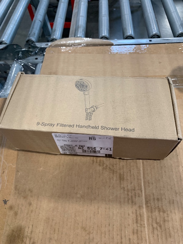 Photo 1 of **** NEEDS CLEANING ***** SunCleanse Filtered Shower Head with Handheld, 9-Spray Setting Detachable Showerhead with Filters, Shower Head for Hard Water - Filtered Chlorine, Improve Skin and Hair Texture, Chrome