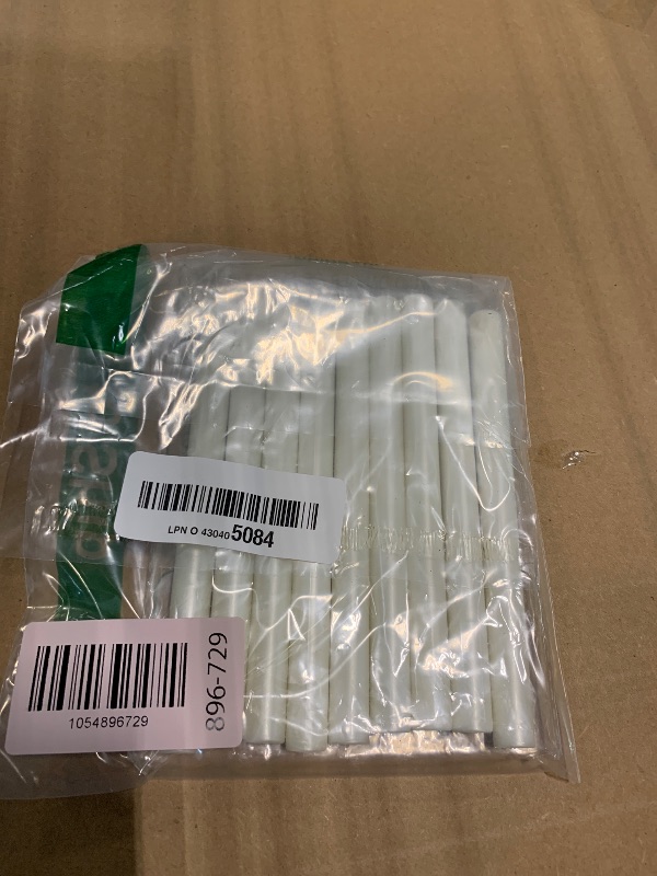 Photo 1 of ** PACK OF 9 ** SHOWIN Glue Gun Sealing Wax Sticks for Wax Seal Stamp -Pearl White, Great for Wedding Invitations, Cards Envelopes, Snail Mails, Wine Packages, Christmas Gift Ideas, Pack of 10