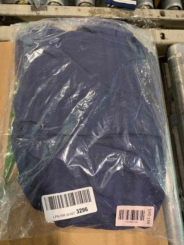 Photo 1 of ** NAVY ** KingSize Men's Big & Tall Knockarounds 8" Full-Elastic Cargo Shorts - 3XL, Black