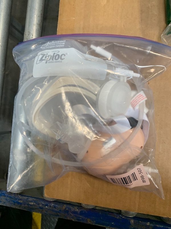 Photo 1 of Portable Hands Free Breast Pump Strong Suction, Wearable Breastfeeding Pump with Handheld Motor, Ultra-Light Electric Milk Pump Portable, Low Noise & Smart Display, Double Fit 21/24mm Flanges