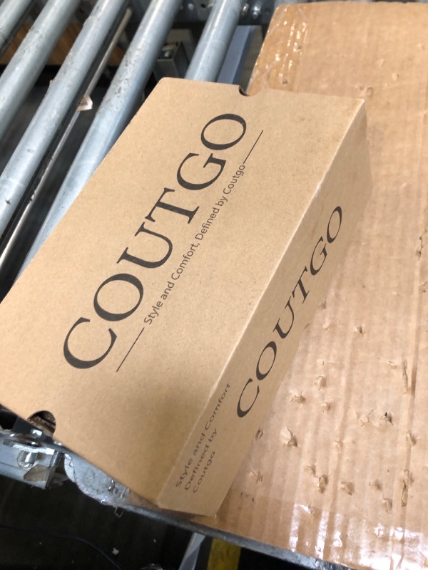 Photo 1 of **damage**Coutgo Women's Slingback High Heels Pointed Toe Stilettos Metal Buckle Dress Party Pump Shoes, Red Brown, Size 7