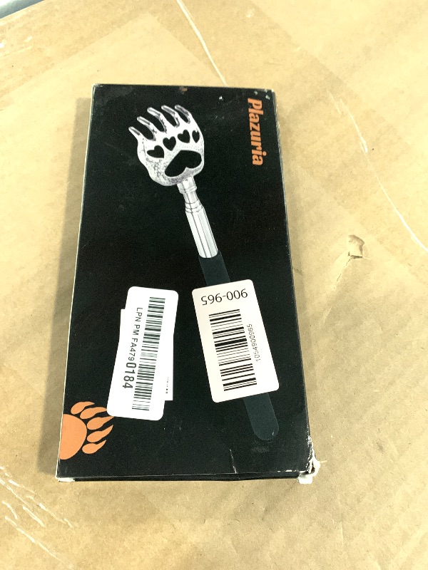 Photo 1 of (4-Pack) Extendable Back Scratchers - Metal Claws with Telescopic Rubber Handles - Stocking Stuffers for Men, Women, Kids - Christmas Gift